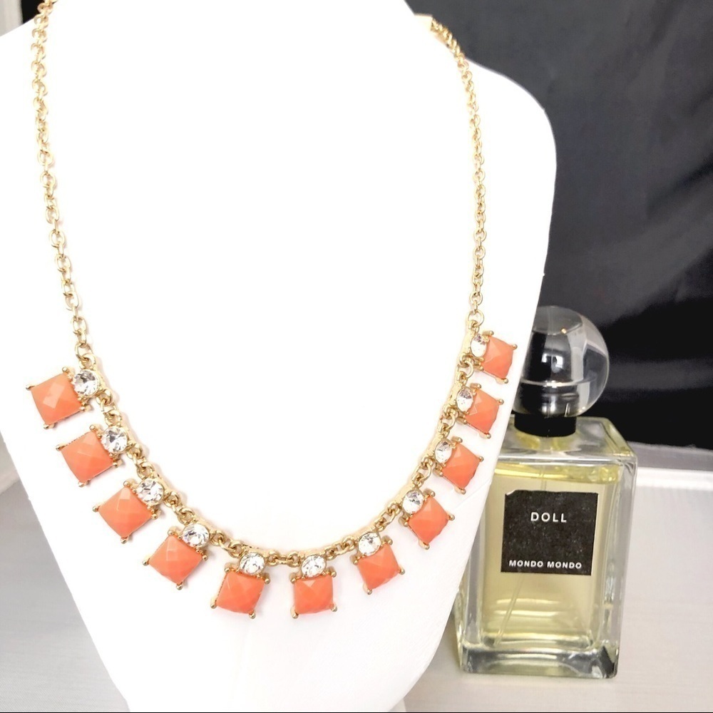 Statement Necklace l Bridal/ l Dainty Jewelry l CrystalNecklace #374